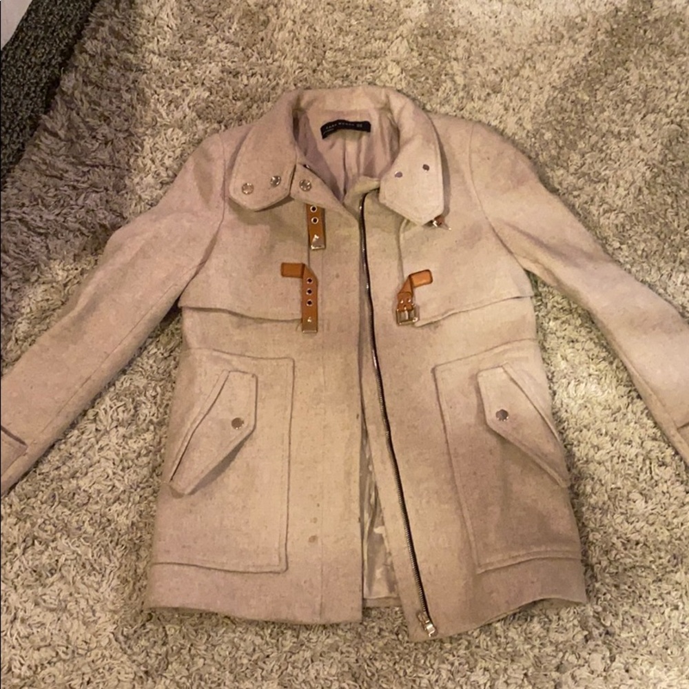 ZARA peacoat ✨